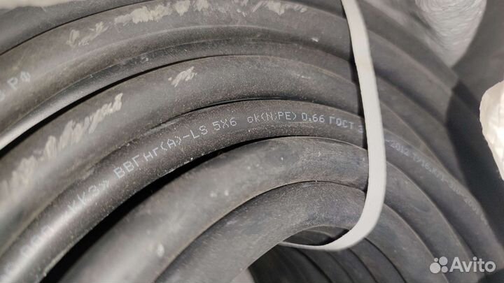 Кабель ввг нг 5х6 гост