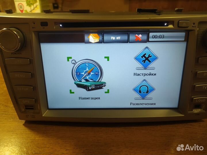 Автомагнитола на toyota camry 40