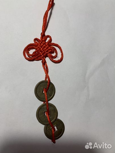 Оберег монетки талисман фэн-шуй