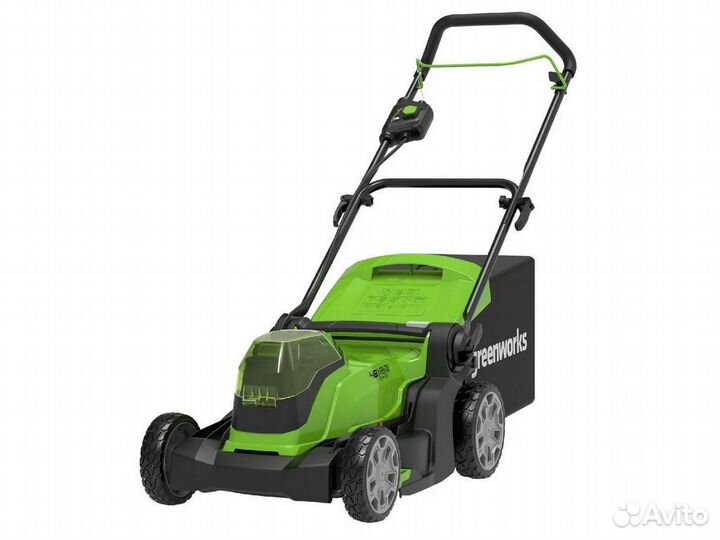 Аккумуляторная газонокосилка greenworks G24X2LM41