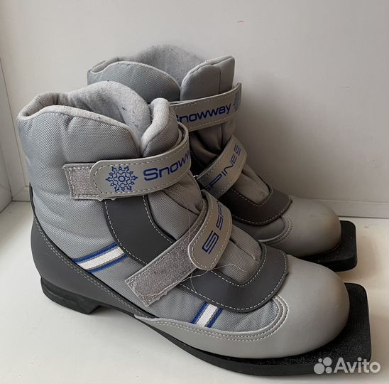 Лыжные ботинки детские Spine Kids Velcro