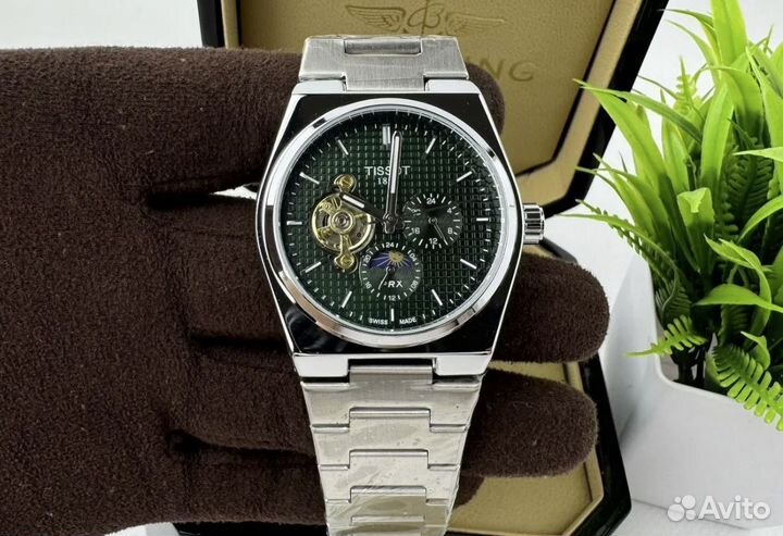 Часы мужские Tissot prx хронограф green
