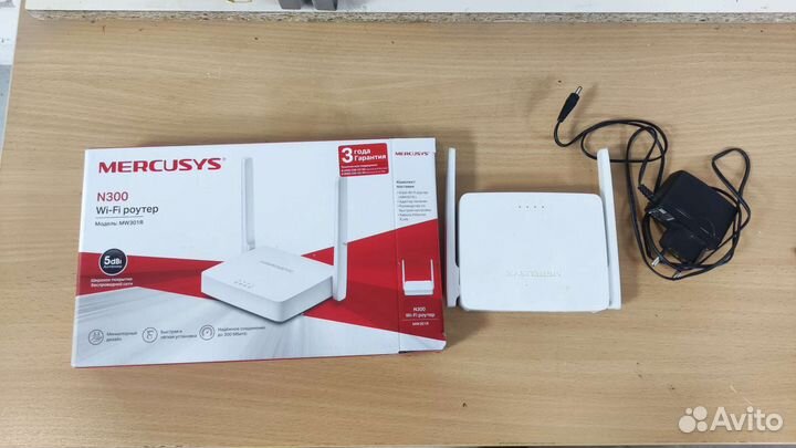 Wifi роутер mercusys n300