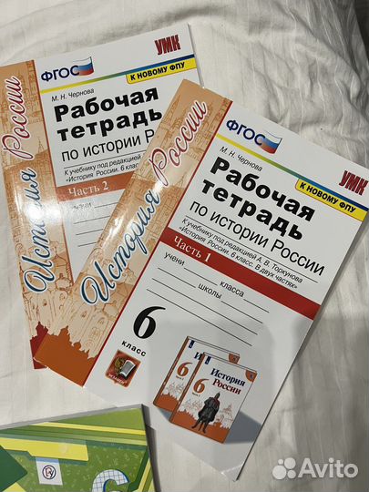 Рабочие тетради 6класс