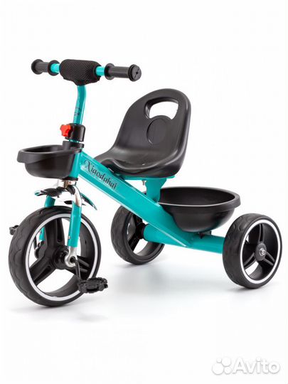 Трехколёсный детский велосипед с корзинами