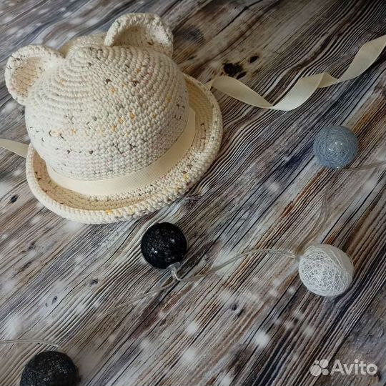 Шляпка детская