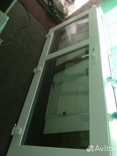 Дверь пластиковая пвх входная бу