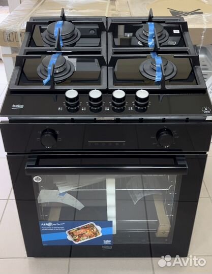 Комплект Духовой шкаф и варочная панель beko