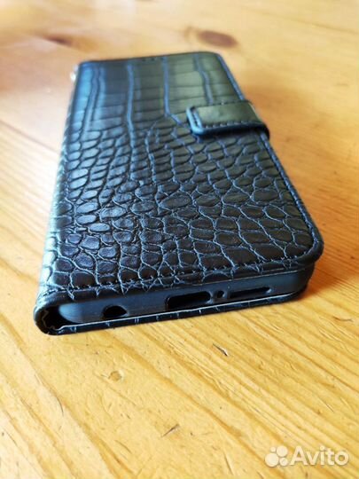 Кожаный чехол-книжка для Xiaomi Redmi