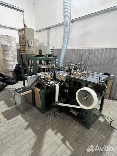 Оборудование по производству бумажных стаканчиков