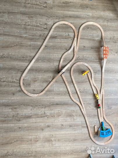 Деревянная железная дорога IKEA brio