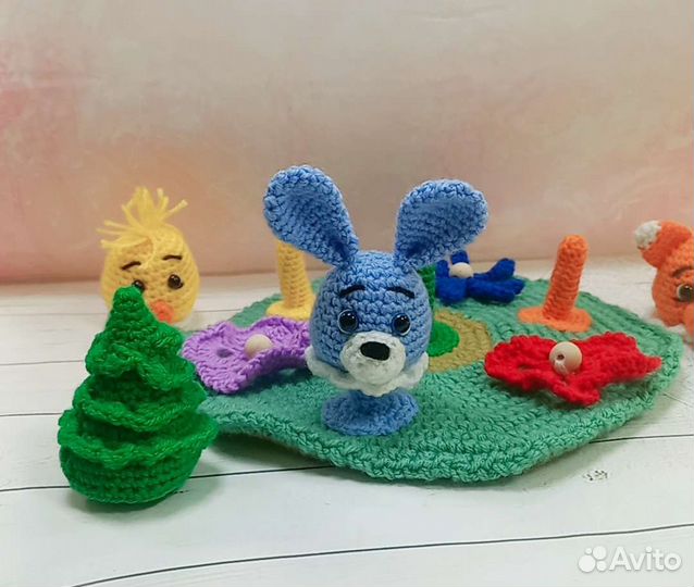 Развивающие игрушки цвета радуги