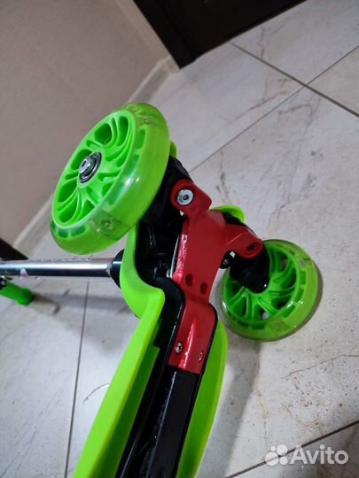 Самокат детский трехколесный бу