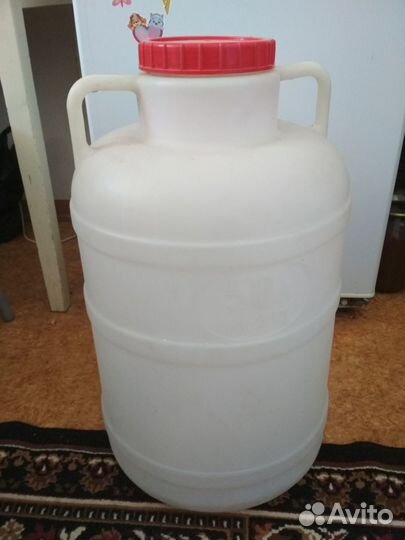 Фляга пластмассовая для питьевой воды