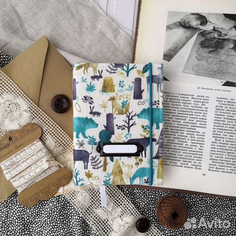 Блокнот ручной работы, скетчбук