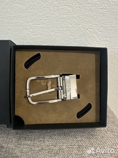 Boss ремень кожаный двухсторонний