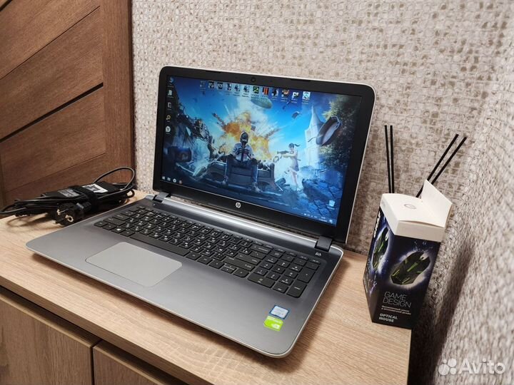 Игровой Ноутбук HP i5/Geforce 940M 2Gb/озу8Gb/SSD