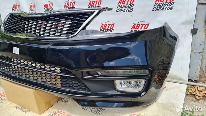 Передний бампер Kia Rio 3 рестайлинг в сборе