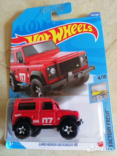 Hot Wheels Land Rover - 5 штук