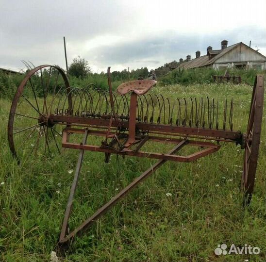 Конные грабли и навесные грабли