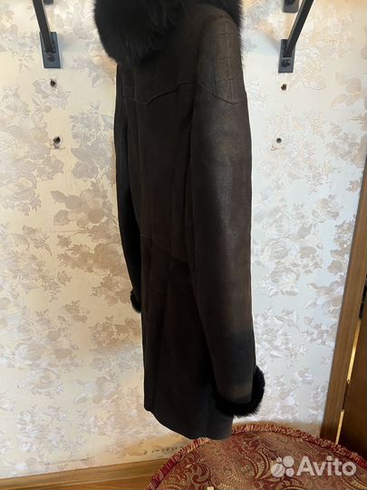 Дубленка натуральная женская 42
