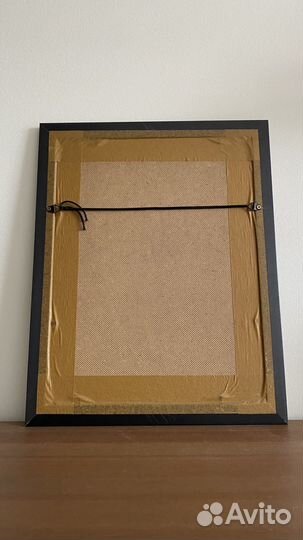 Репродукция на холсте в раме с багетом