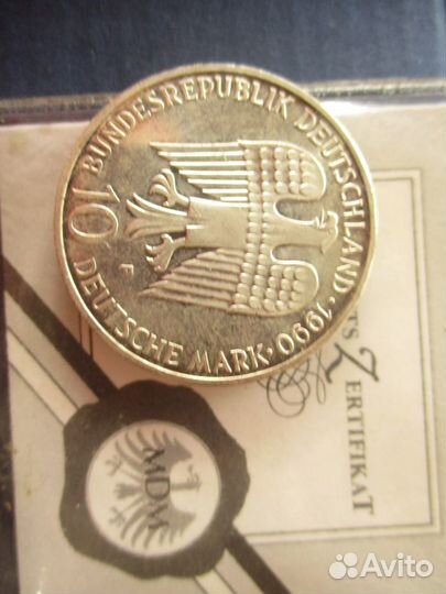 Монеты Фридрих Барбаросса и Лев Толстой 1 рубль