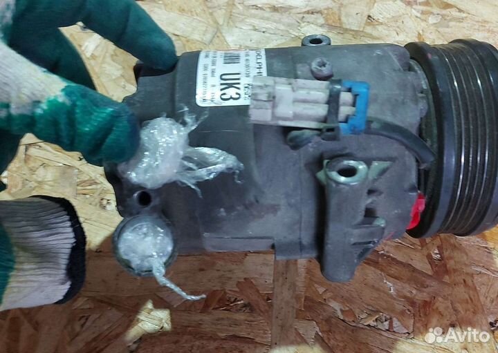 Компрессор кондиционера Опель комбо 1.6