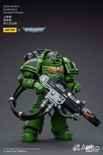 Warhammer 40k Salamanders Sergeant Bragar