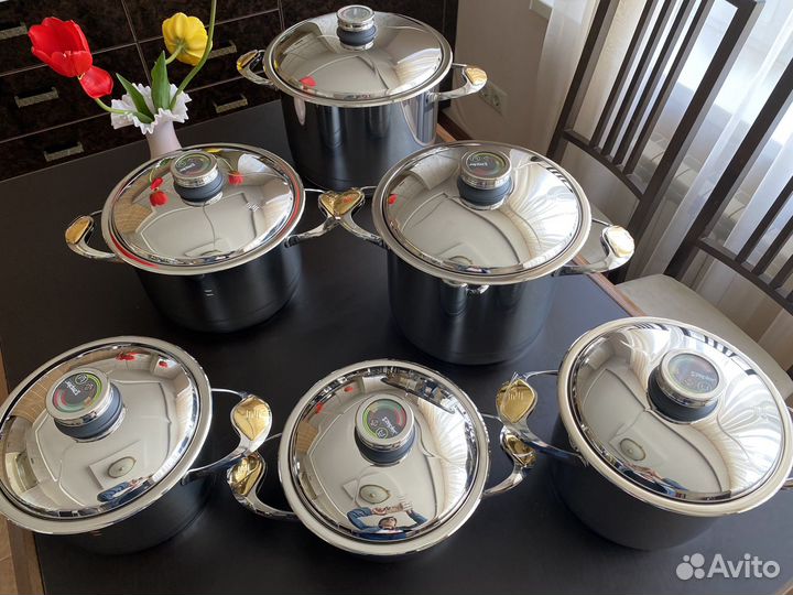 Кастрюля, сотейник, сковородка, вок,гриллерцептер