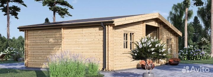 Дом из бруса филипп 44 10,5x6