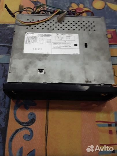 Кассетная магнитола sony