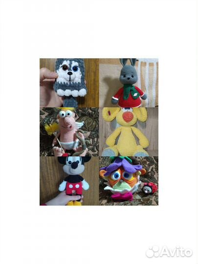 Вязаные игрушки