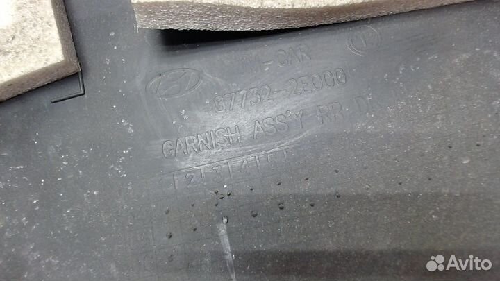 Молдинг двери Hyundai Tucson 1, 2006