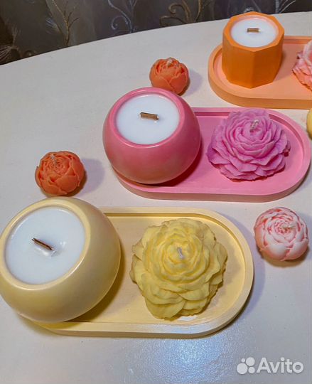 Ароматическая свеча ручной работы опт