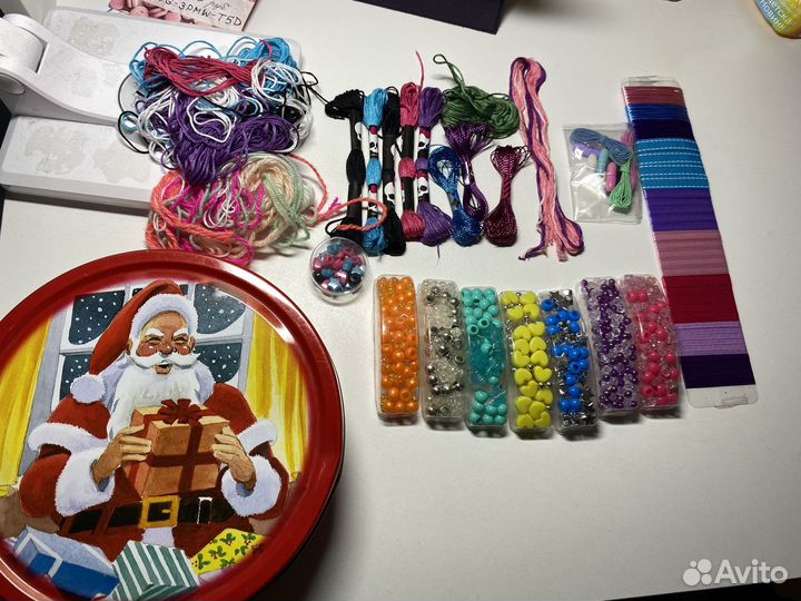 Нитки мулине пакетом