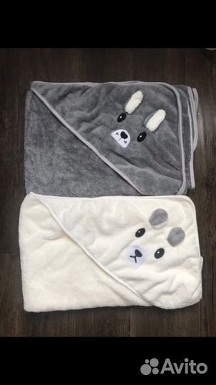 Полотенце уголок для новорожденного