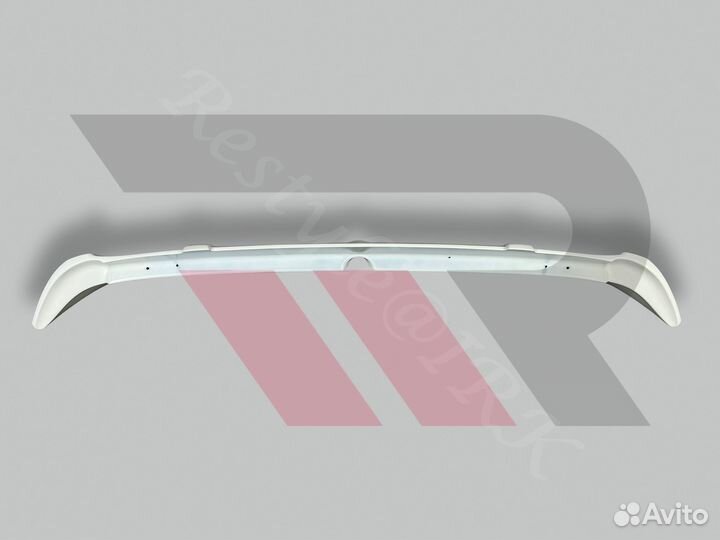 Спойлер Наверх Nissan Note 12 Белый