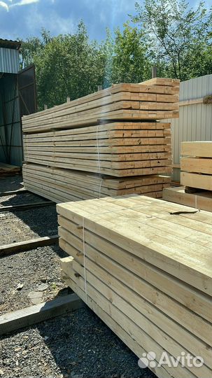 Брус обрезной 150х150х6000мм