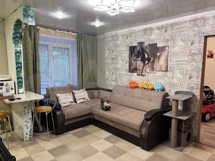 2-к. квартира, 43 м², 1/5 эт.