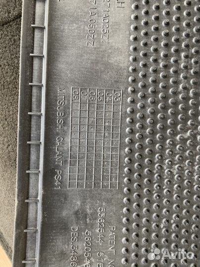 Автомобильные коврики Mitsubishi Galant