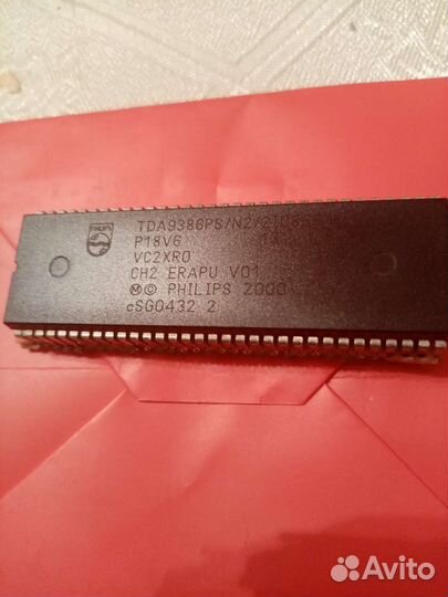 Микросхема Tda9386ps/n2/2i0868 ch eparu v01 jvc