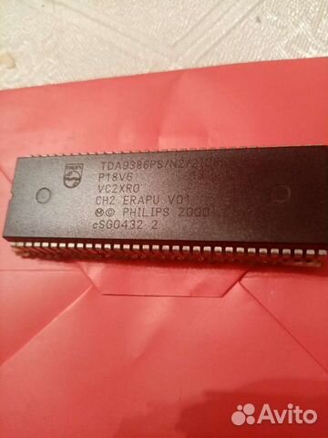Микросхема Tda9386ps/n2/2i0868 ch eparu v01 jvc