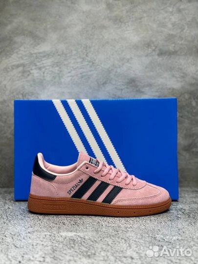 Кеды Adidas Spezial розовые арт:433