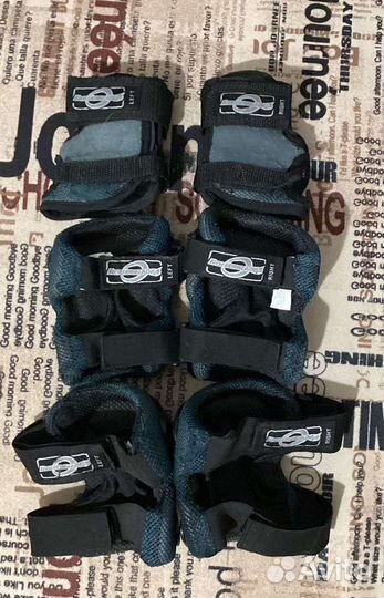 Роликовые коньки детские раздвижные + защита