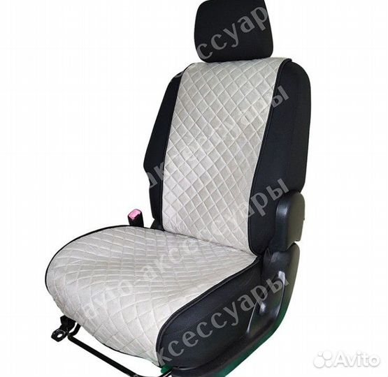 Чехлы на авто накидки на сиденья из Алькантары