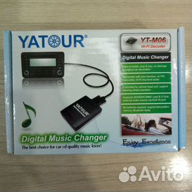 YATOUR MP3 USB адаптер TOYOTA 6+6 YT-M06 для штатных автомагнитол TOYOTA