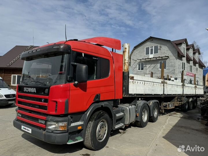 Scania P114GA с полуприцепом, 2004