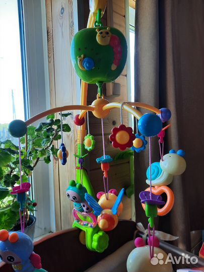 Мобиль на кроватку с проектором