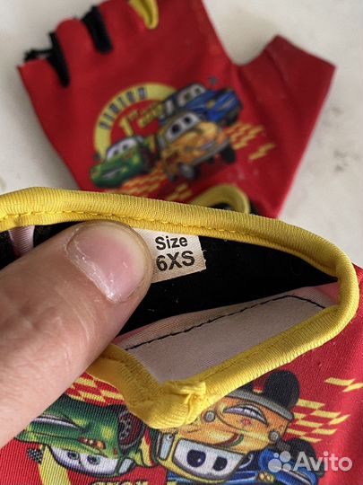 Перчатки детские велосипедные велоперчатки